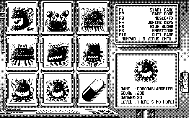 Whack a Virus! atari screenshot